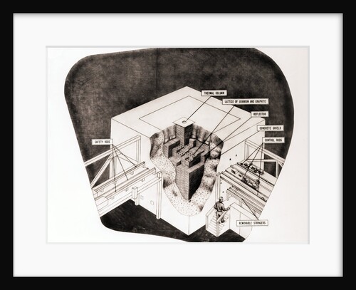Cross Section of Nuclear Reactor by Anonymous