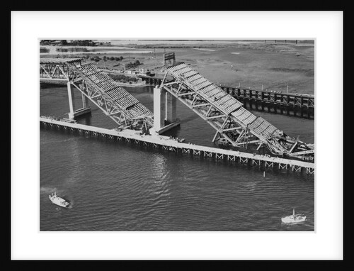 Collapsed Spans of the Second Narrows Bridge by Anonymous