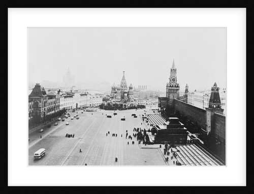 Aerial View of Red Square by Anonymous