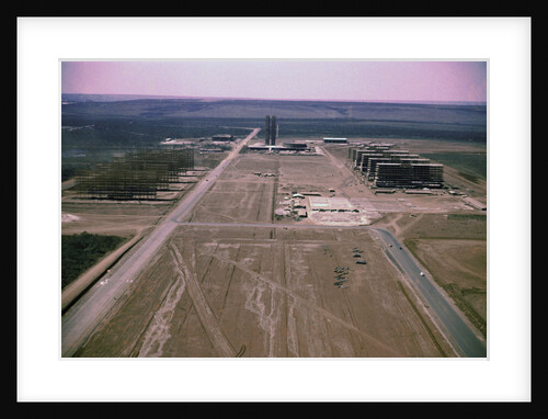 Aerial View of Building Construction by Anonymous