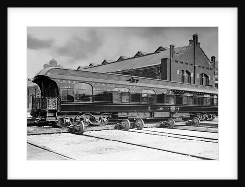 The Private Train Car Alexander by Anonymous