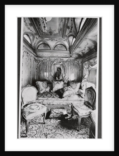 Stateroom Aboard Pullman Car by Anonymous