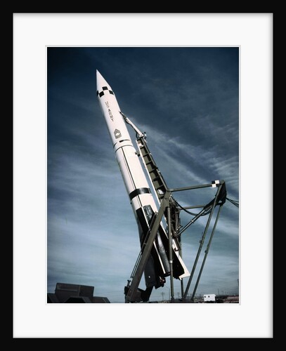 Rocket Site on Launching Pad by Anonymous
