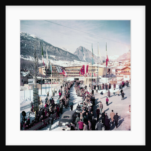 Athletes During Opening Ceremony by Anonymous