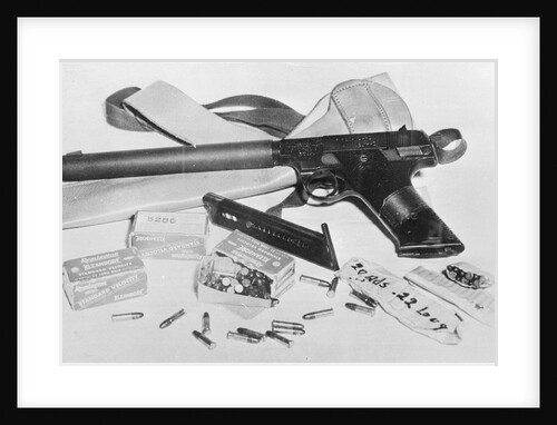 Display of Weapon of an American Pilot on Spy Mission by Anonymous