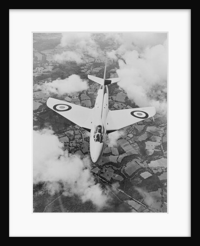The Hunter Hawker Airplane by Anonymous