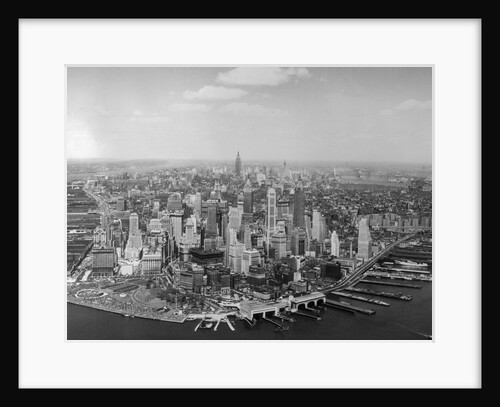 View of Lower Manhattan by Anonymous