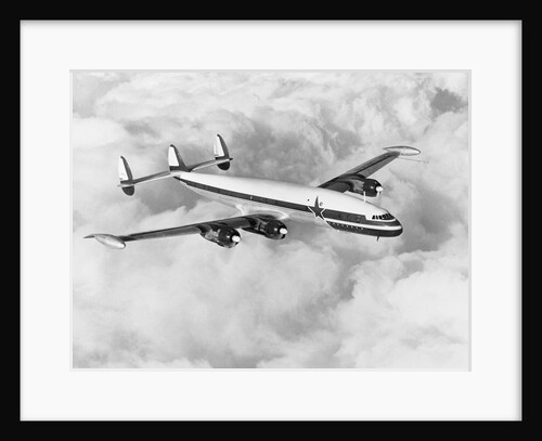 Lockheed Test Plane with Wing Tip Fuel Tanks by Anonymous