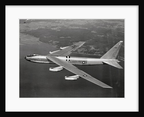 US Airforce 8 Jet B-52 Stratofortress Flying by Anonymous