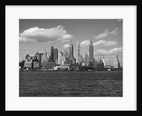Manhattan Across River by Anonymous