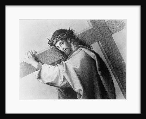 Jesus Carrying His Cross by Anonymous