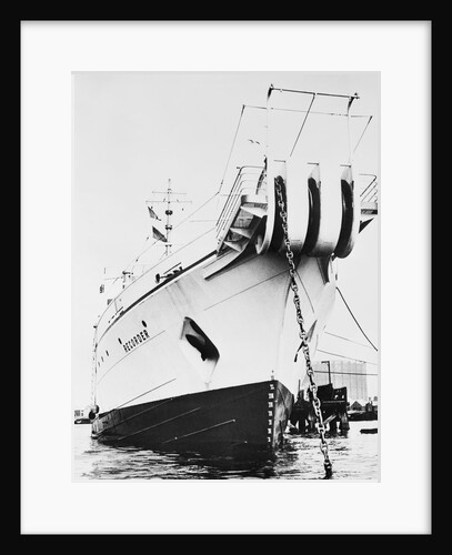 A British Cable Ship by Anonymous