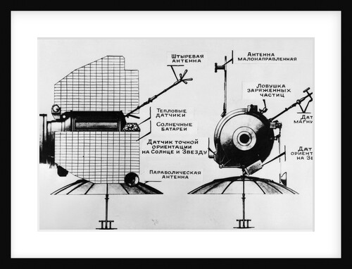 Diagram Picture of Russian Rocket by Anonymous