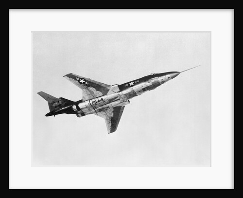 US Air Force Jet Fighter Voodoo Flying by Anonymous