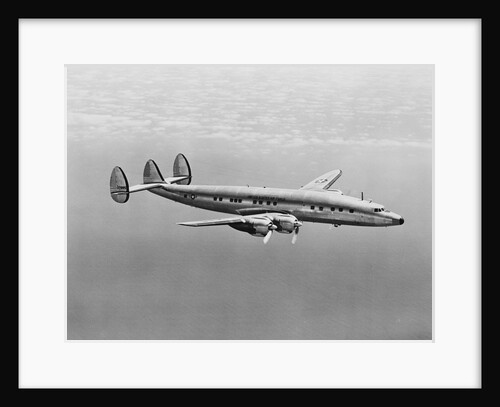 Presidential Plane Columbine III in Flight by Anonymous