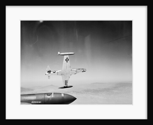 View of Military Planes in Flight by Anonymous