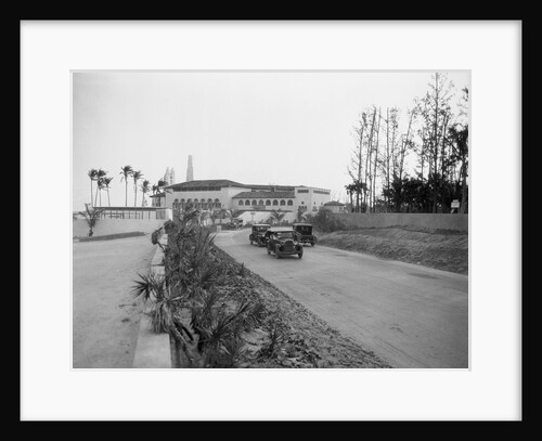 View of Cars on Ocean Drive Near Bath and Tennis Club by Joseph Urban