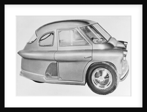 Three Wheeled Car by Anonymous