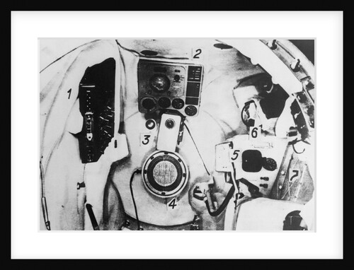 Interior of Russian Spacecraft by Anonymous