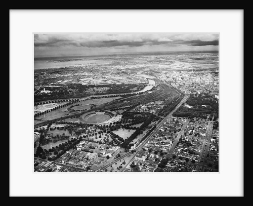 Aerial View of Melbourne by Anonymous