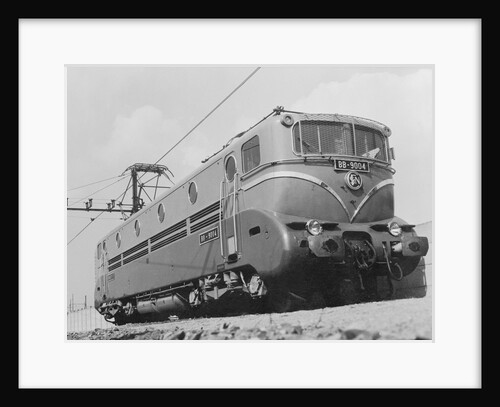 French Locomotive by Anonymous