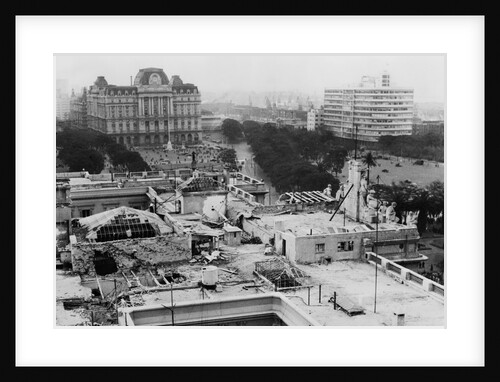 Bomb Site in Buenos Aires by Anonymous