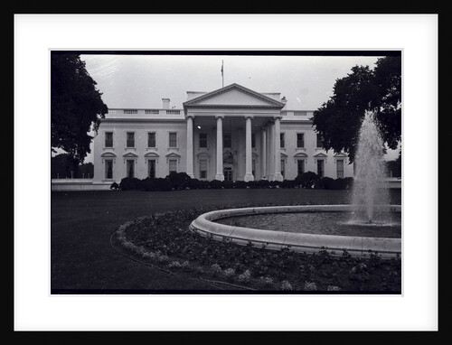 Facade of the White House by Anonymous