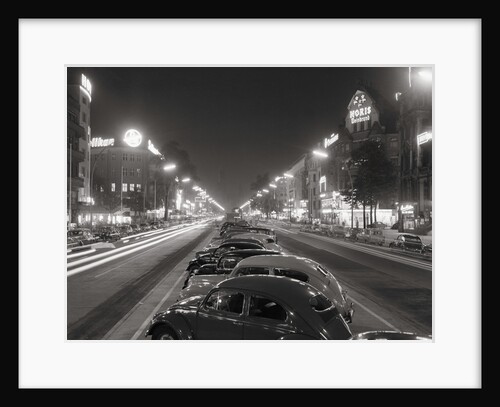 Kurfurstendamm at Night by Anonymous