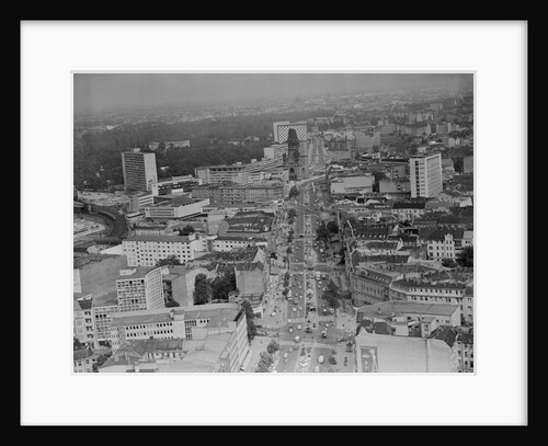 Aerial View of West Berlin by Anonymous
