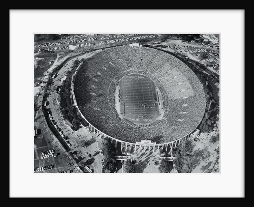 Ariel View of the Rose Bowl by Anonymous