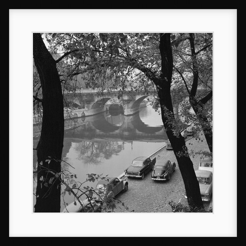 Banks of the Seine During Autumn by Anonymous