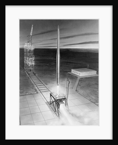 Rendering of Space Vehicle by Anonymous