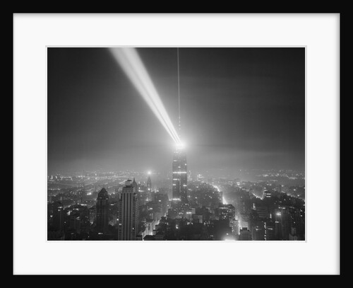 View of Brightest Continuous Manmade Source of Light by Anonymous