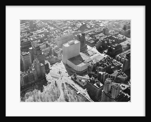 Aerial View of New York Coliseum by Anonymous
