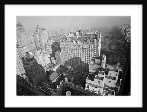 Aerial View of Manhattan and Central Park by Anonymous