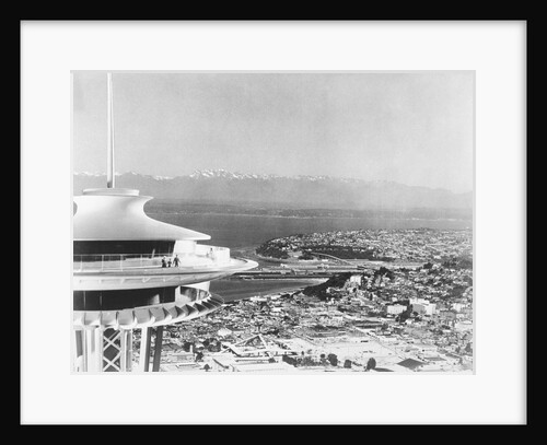 Space Needle Overlooking World's Fair by Anonymous