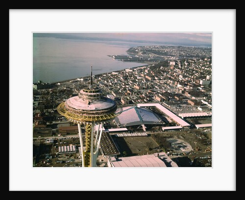 Space Needle Under Construction by Anonymous