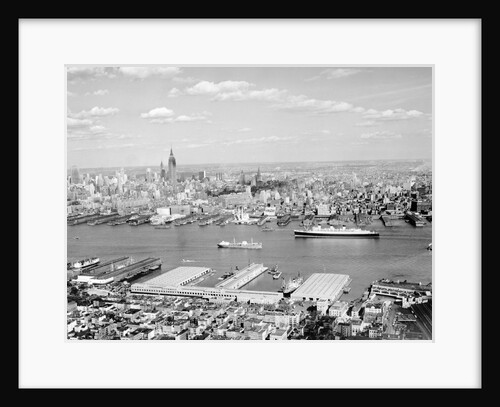 Manhattan Piers by Anonymous