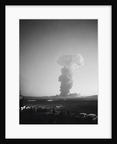 Atomic Explosion near Parked Cars by Anonymous