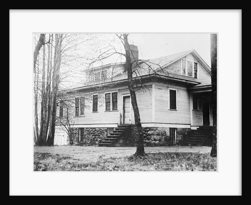 View of Early Home of Aviator Charles A. Lindbergh by Anonymous
