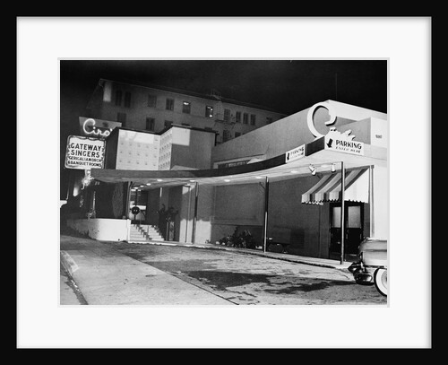 Exterior View of Ciro's Night Club by Anonymous