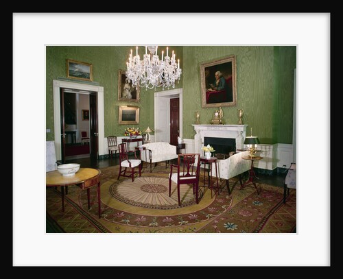 Green Room of the White House by Anonymous