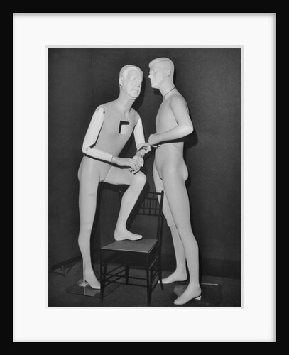 Mannequins Resembling Political Figures by Anonymous