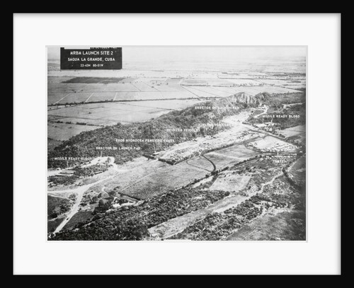 Aerial View of Cuban Missile Site by Anonymous