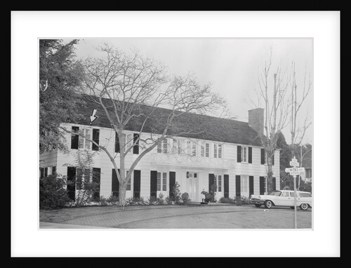 Exterior View of Lana Turner's Home by Anonymous