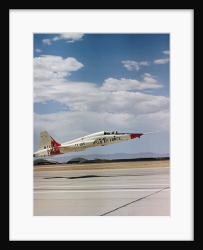 Northrop T-38 Talon Supersonic Jet Trainer Taking Off by Anonymous