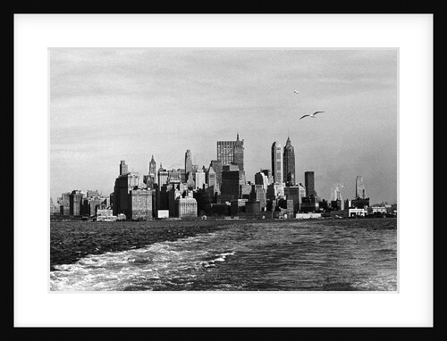New York Skyline by Anonymous