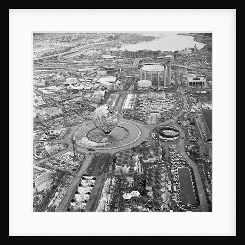 Aerial View of the Unisphere by Anonymous