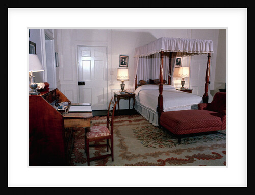 Interior of Guest Bedroom at Blair House by Anonymous