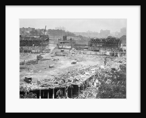 Demolition of Polo Grounds by Anonymous